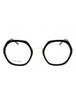 02M2 00 - Black/Gold/Clear demo lens
