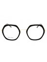 02M2 00 - Black/Gold/Clear demo lens