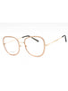 084A 00 - BEIGE GOLD/Clear demo lens