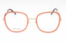 0S45 00 - PINK GOLD/Clear demo lens