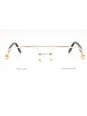 0RHL 00 - GOLD BLACK/Clear demo lens