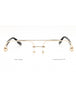 006J 00 - GOLD HAVANA/Clear demo lens