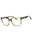 0145 00 - GREEN HORN/Clear demo lens