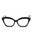 807 - Black / Clear Lens