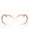 0EYR 00 - Gold/Nude Pink/Clear demo lens