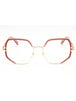 0EYR 00 - Gold/Nude Pink/Clear demo lens