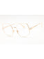 024S 00 - Gold White/Clear demo lens