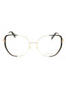 0RHL 00 - GOLD BLACK/clear demo lens