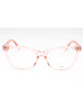 08XO 00 - PINK CRYSTAL/Clear demo lens