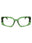 01ED 00 - GREEN/clear demo lens