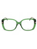01ED 00 - GREEN/clear demo lens