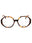 052 - dark havana/clear demo lens
