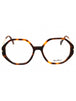 052 - dark havana/clear demo lens