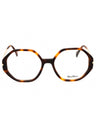 052 - dark havana/clear demo lens