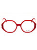 066 - shiny red/clear demo lens