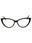 001 - shiny black/clear demo lens