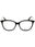 001 - shiny black/clear demo lens