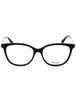 001 - shiny black/clear demo lens