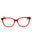 066 - shiny red/clear demo lens