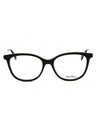 001 - shiny black/clear demo lens