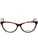 052 - dark havana/clear demo lens