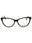 001 - shiny black/clear demo lens