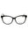 001 - shiny black/clear demo lens