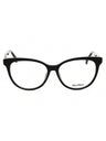 001 - shiny black/clear demo lens