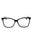001 - shiny black/clear demo lens
