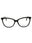 001 - shiny black/clear demo lens