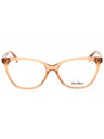 045 - shiny light brown/clear demo lens