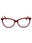 066 - shiny red/clear demo lens