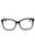 001 - shiny black/clear demo lens