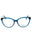 090 - shiny blue/clear demo lens