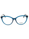 090 - shiny blue/clear demo lens
