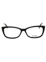 001 - shiny black/clear demo lens