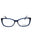 090 - shiny blue/clear demo lens