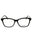 001 - shiny black/clear demo lens