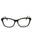 001 - shiny black/clear demo lens