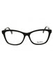 001 - shiny black/clear demo lens