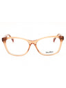 045 - shiny light brown/clear demo lens