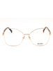 028 - shiny rose gold/clear demo lens