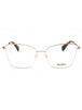 033 - pink gold/clear demo lens