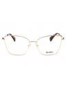 033 - pink gold/clear demo lens