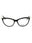 001 - shiny black/clear demo lens