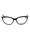 001 - shiny black/clear demo lens