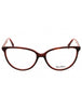 069 - shiny bordeaux/clear demo lens