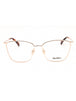 028 - shiny rose gold/Clear demo lens