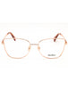 033 - pink gold/Clear demo lens
