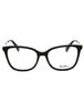 001 - shiny black/clear demo lens